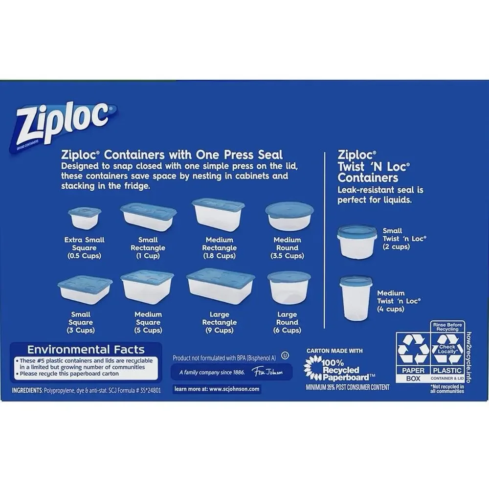 Ziploc extra small